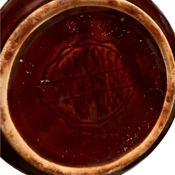 Vintage Brown Marcrest “Daisy and Dot” Stoneware Pitcher – 1950s/60s – Ovenproof - Picture 10 of 10